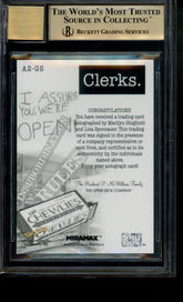 2017 Clerks Lisa Spoonauer /Marilyn Ghigliotti Dual Autograph BGS 10/10 Auto